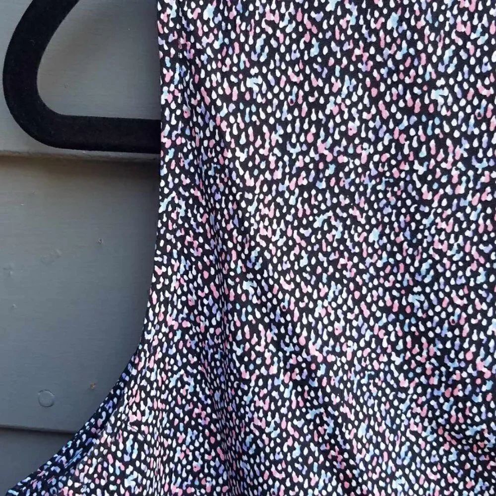 Notations Black Pink Blue Print Shell size Large - Picture 12 of 12